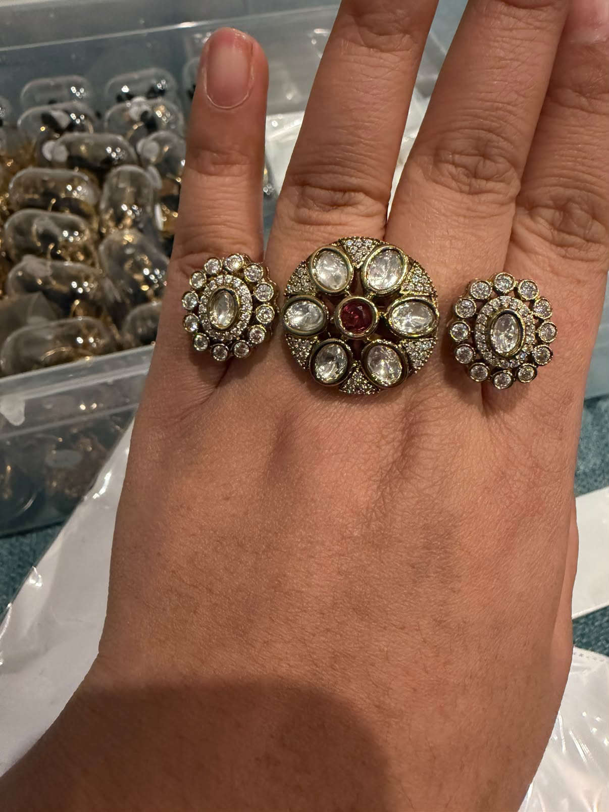 Kundan Rings — view 4